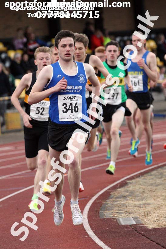 Stan Long Mile Trophy, 2018 North Eastern Grand Prix, Monkton Stadium, Jarrow. Photo: David T. Hewitson/Sports for All Pics
